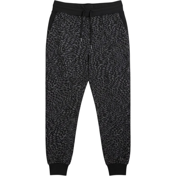 lululemon athletica Pants - Lululemon Dance Studio Mid-Rise Jogger Full Length Leopard Warp Black Multi 12